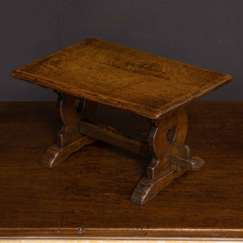 Miniature Pair of Arts and Crafts Refectory Tables View VI