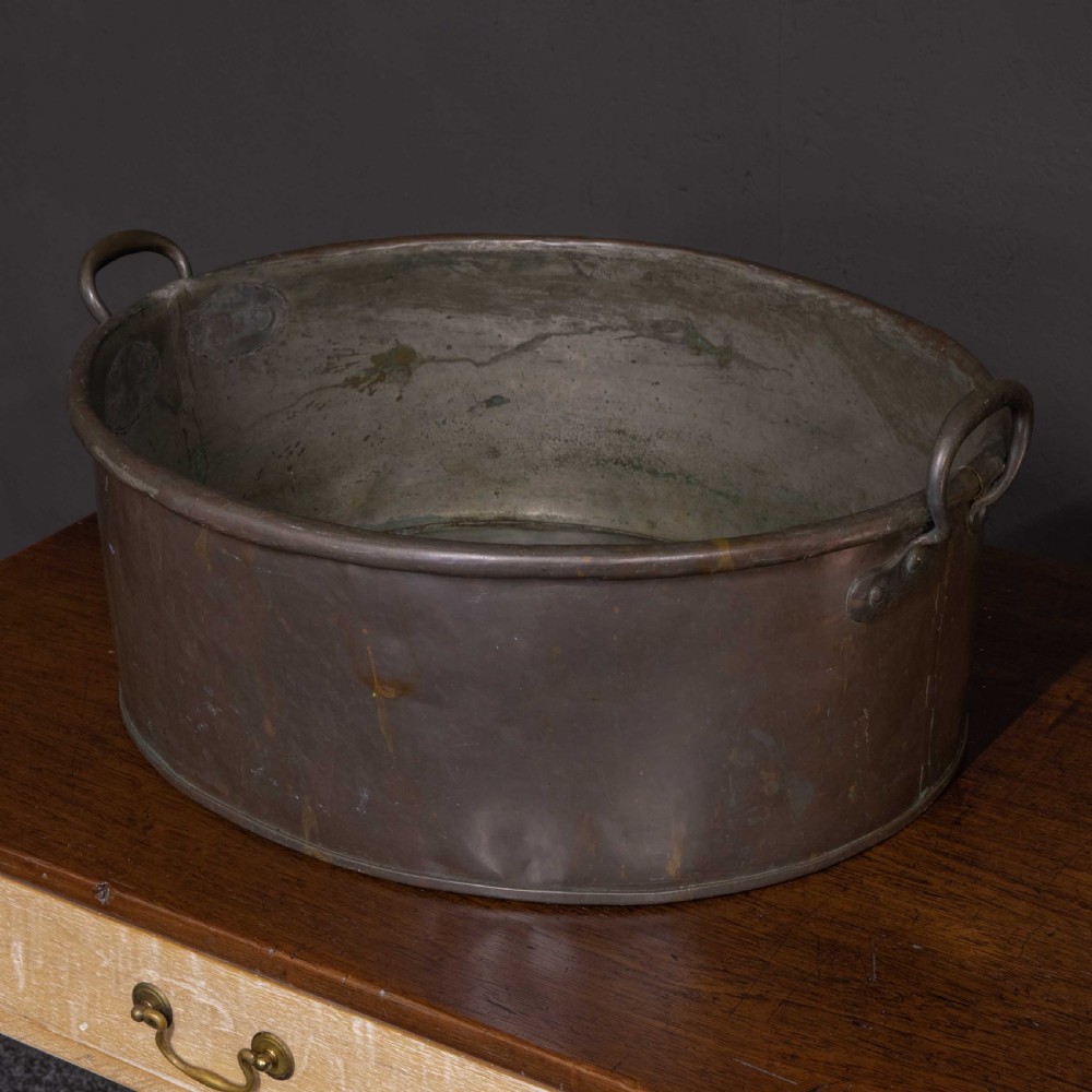Huge Victorian Copper Vessel View IV