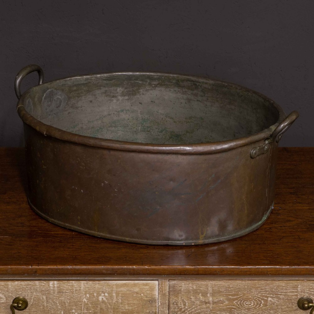 Huge Victorian Copper Vessel View VI