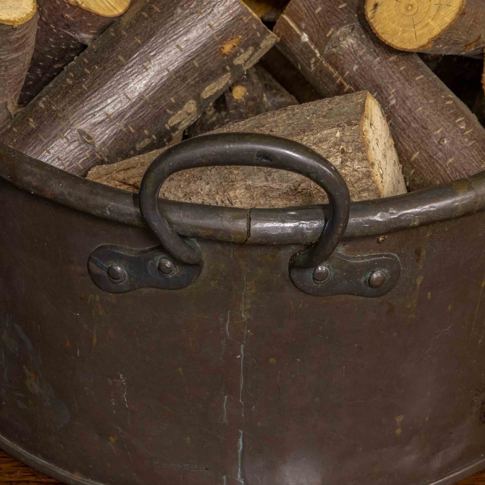 Huge Victorian Copper Vessel View VIII