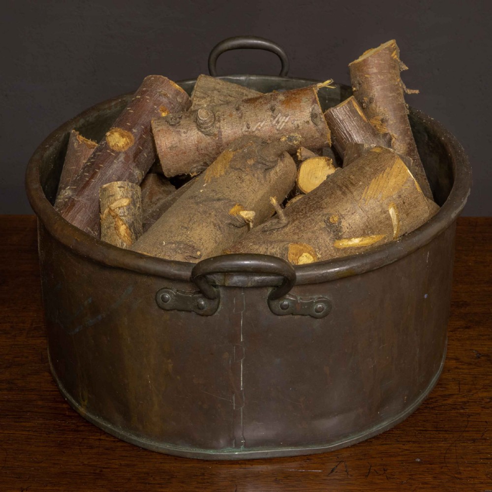 Huge Victorian Copper Vessel View IX