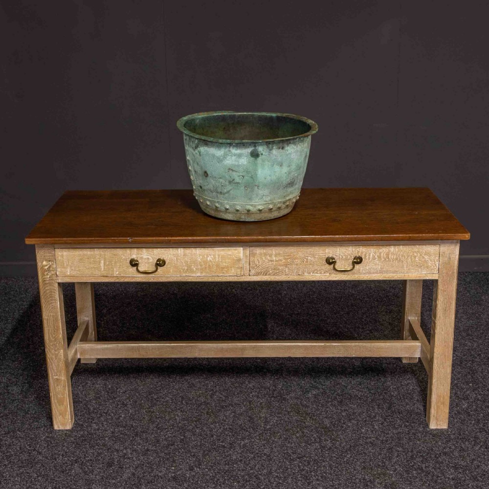 Victorian Verdigrise Copper Planter View II