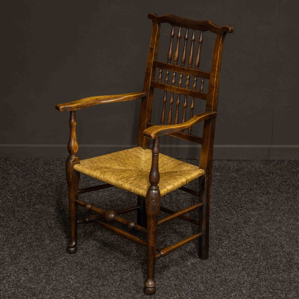 Set of Twelve Lancashire Spindleback Chairs View IV