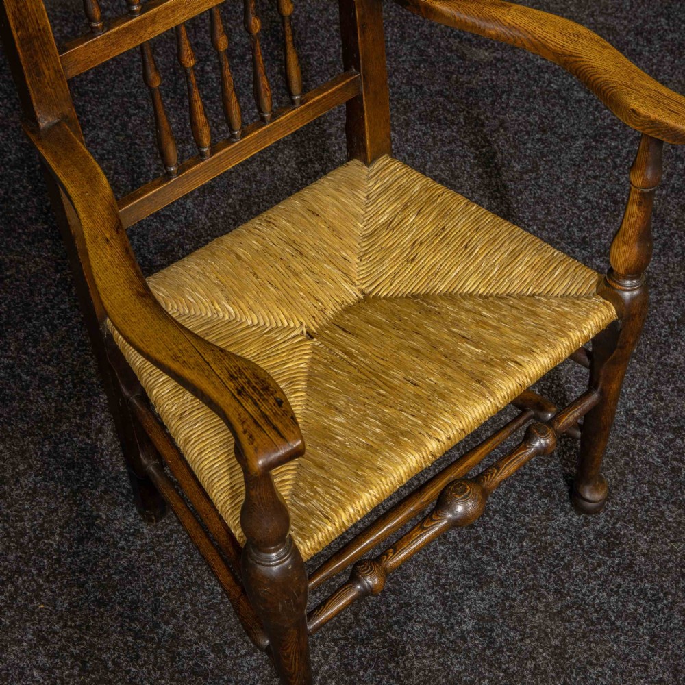 Set of Twelve Lancashire Spindleback Chairs View VII