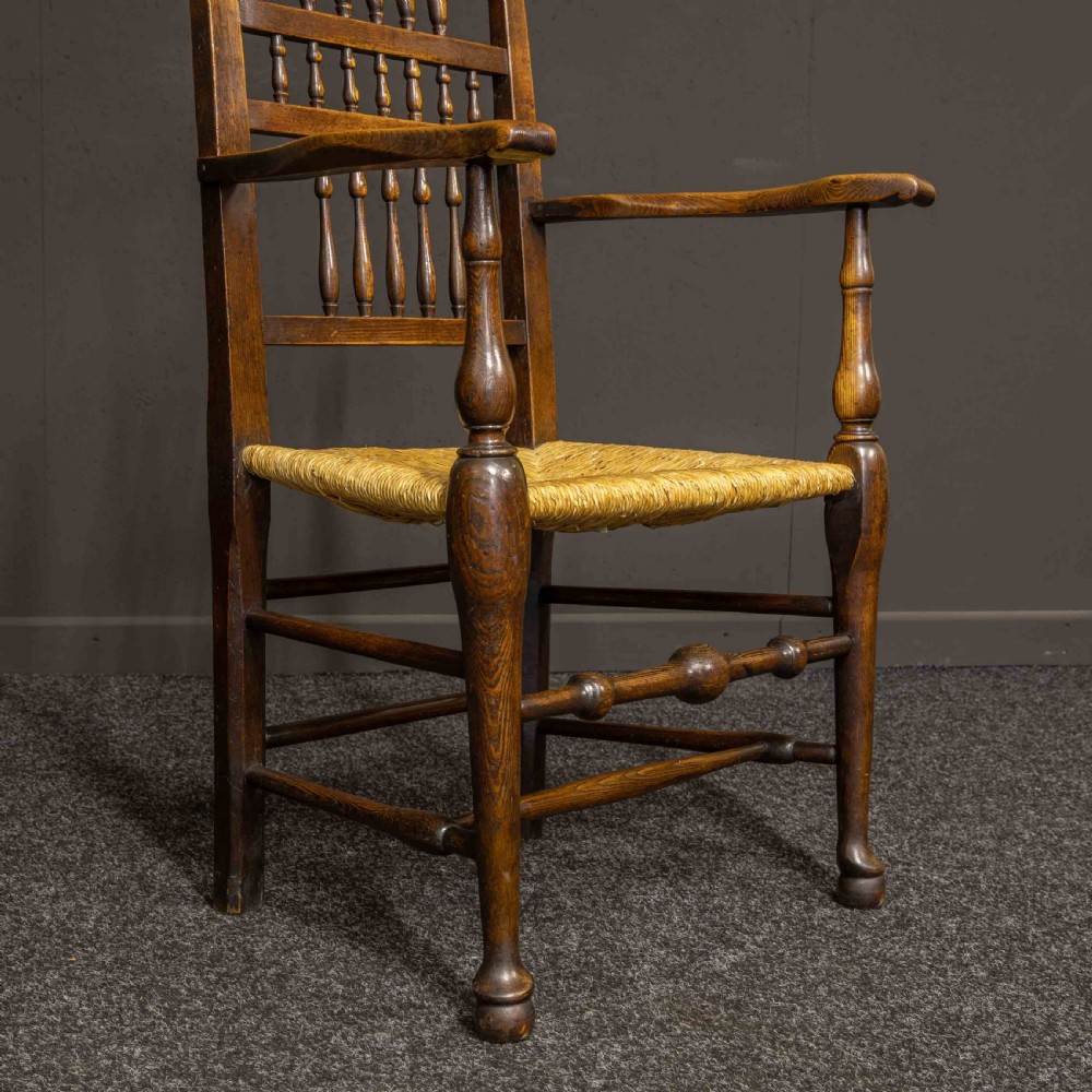 Set of Twelve Lancashire Spindleback Chairs View VIII