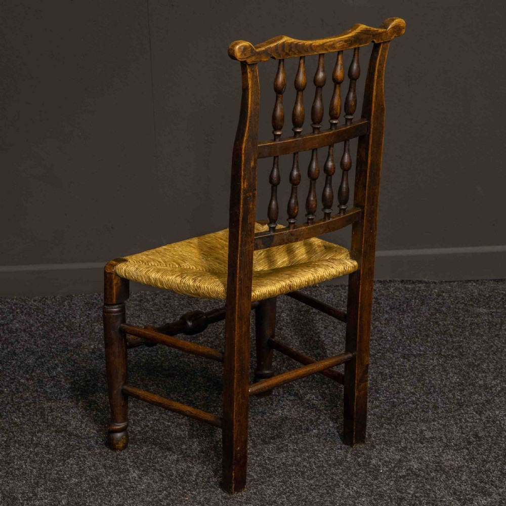 Set of Twelve Lancashire Spindleback Chairs View XIV