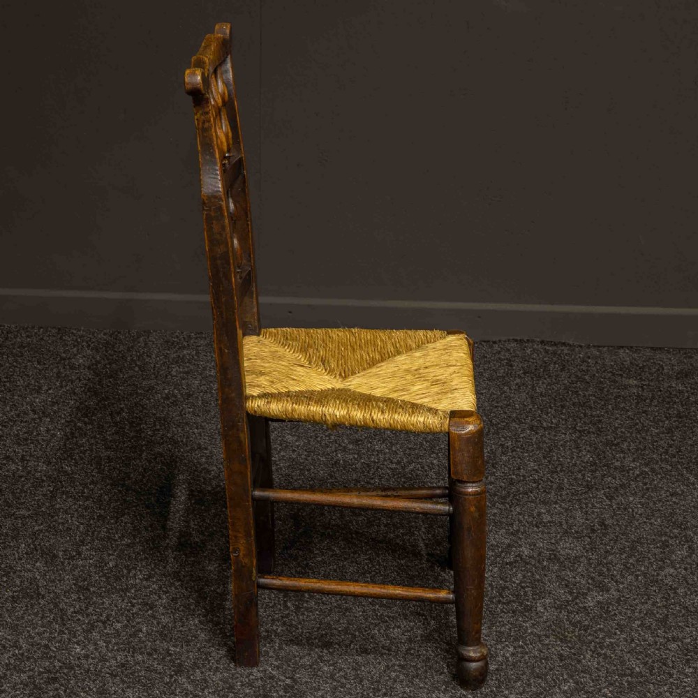 Set of Twelve Lancashire Spindleback Chairs View XV