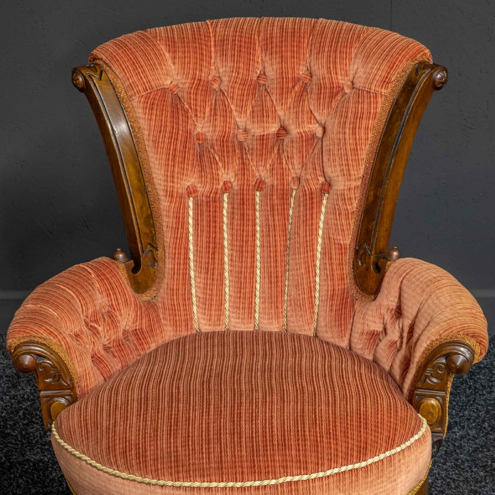 Pair of Boudoir Chairs View V
