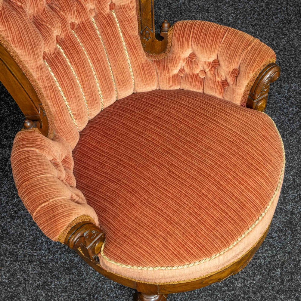 Pair of Boudoir Chairs View VI