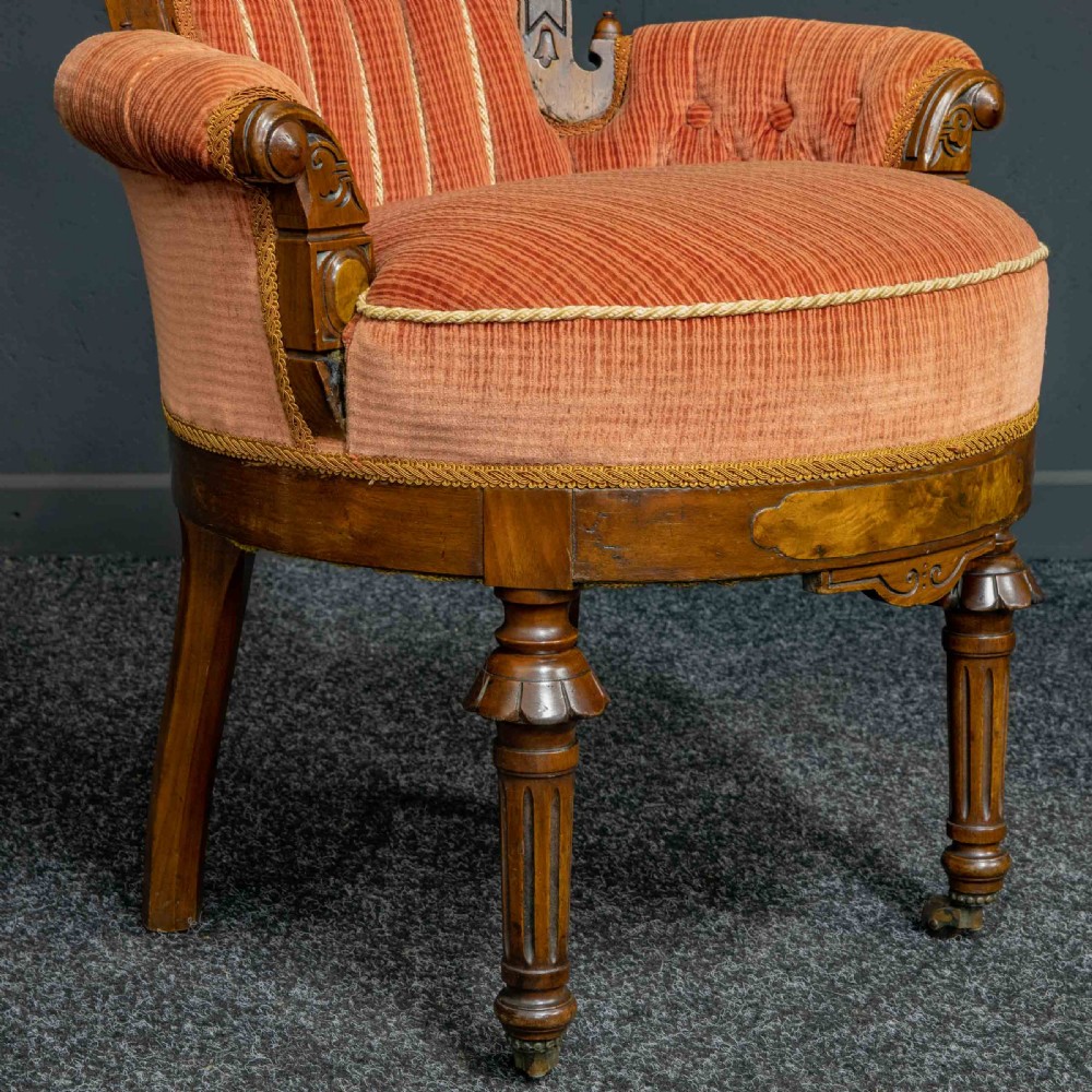 Pair of Boudoir Chairs View X