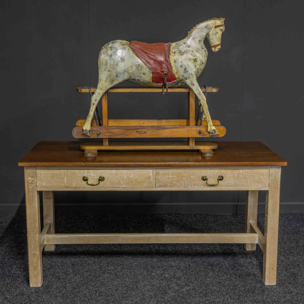 Naive Victorian Rocking Horse View II