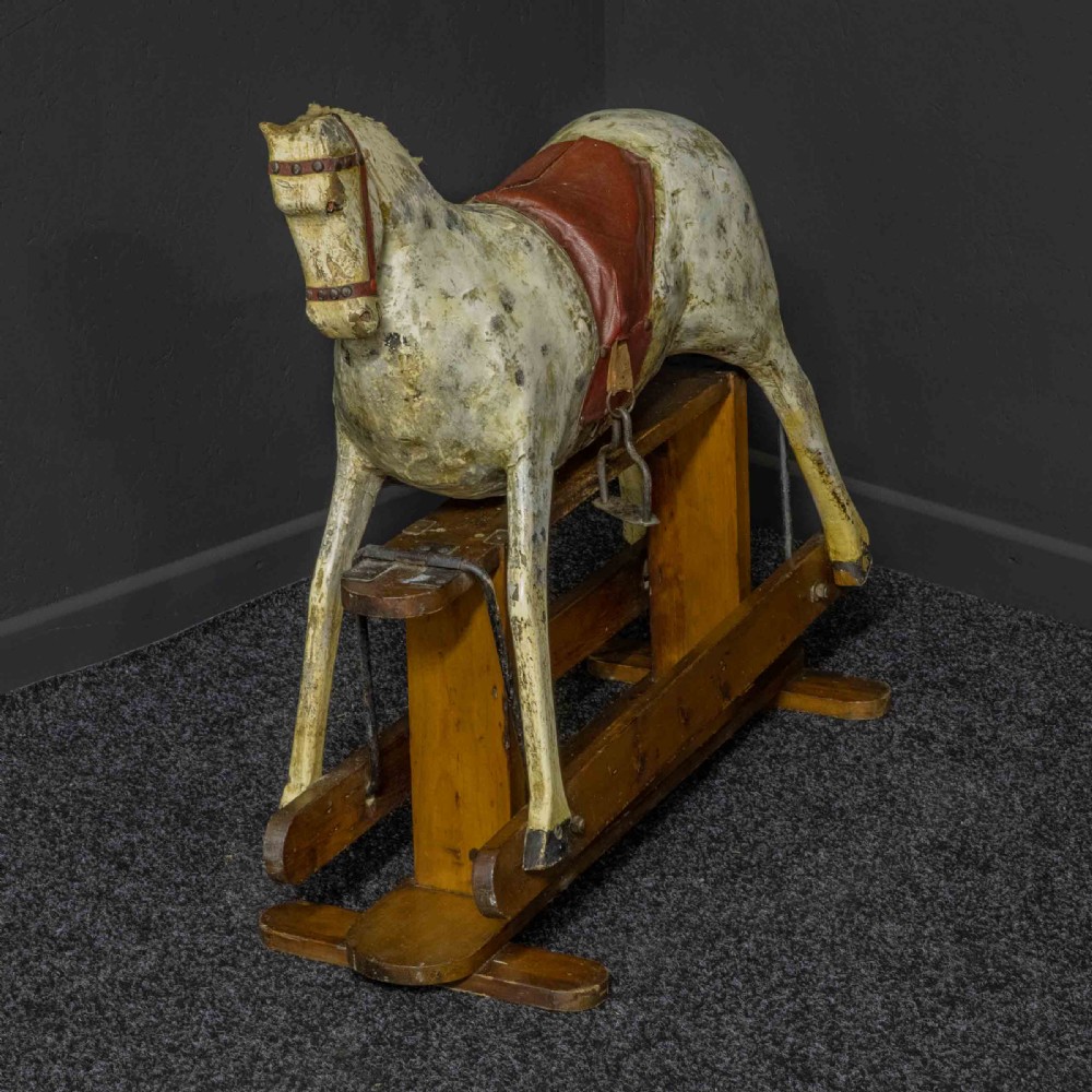 Naive Victorian Rocking Horse View IV