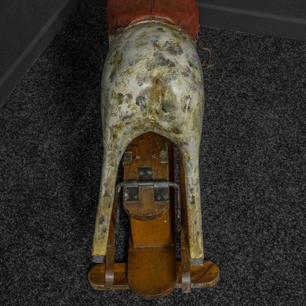 Naive Victorian Rocking Horse View VII