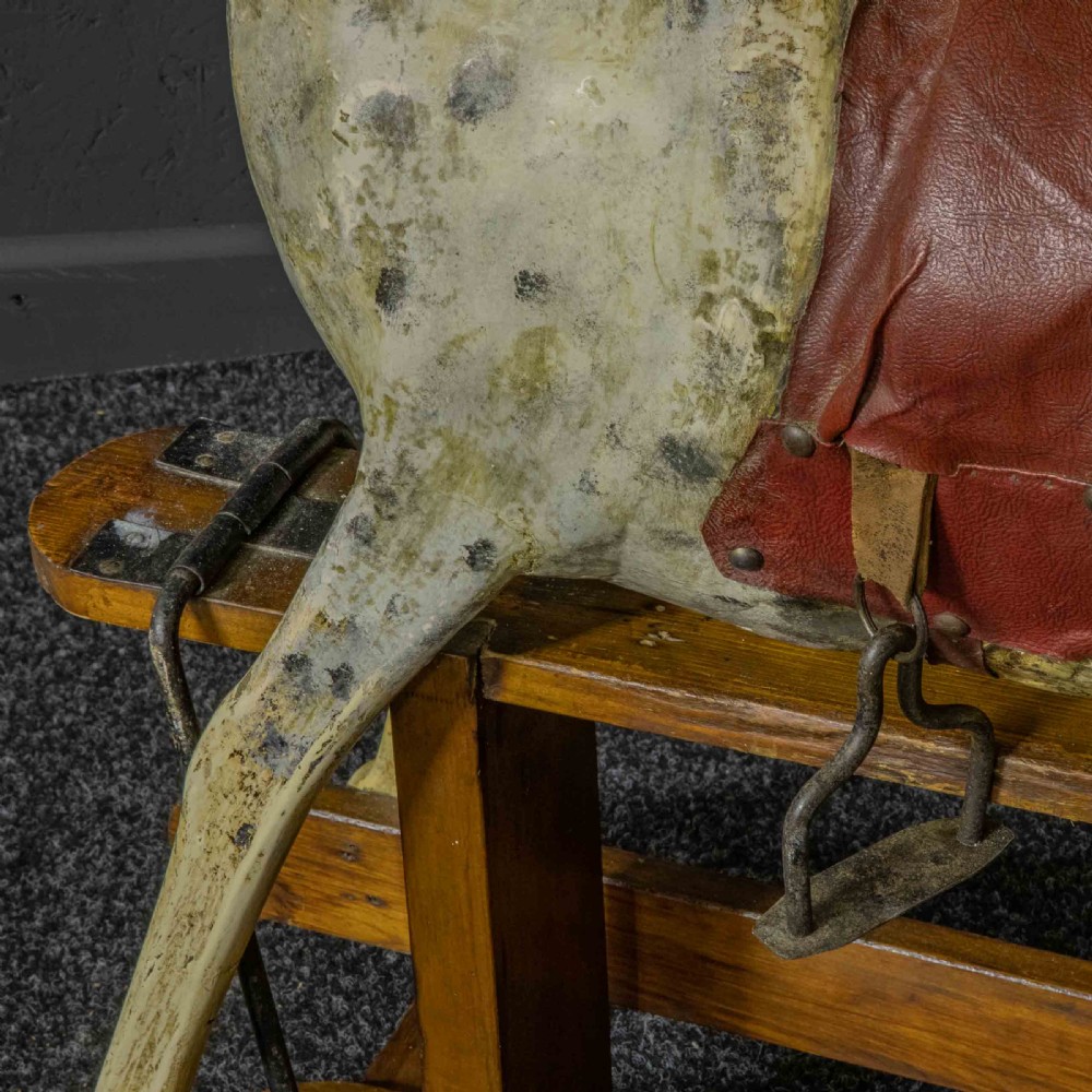 Naive Victorian Rocking Horse View X