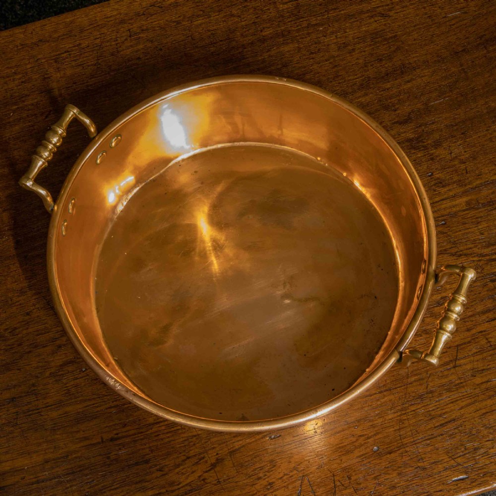 Victorian Copper Pan View VI