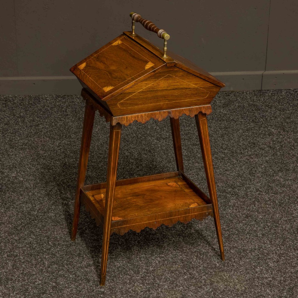 Edwardian Sewing Table View XII