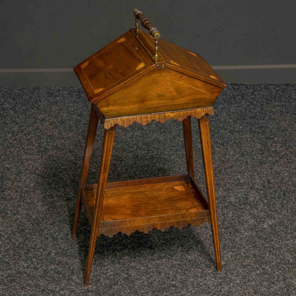 Edwardian Sewing Table View XIII