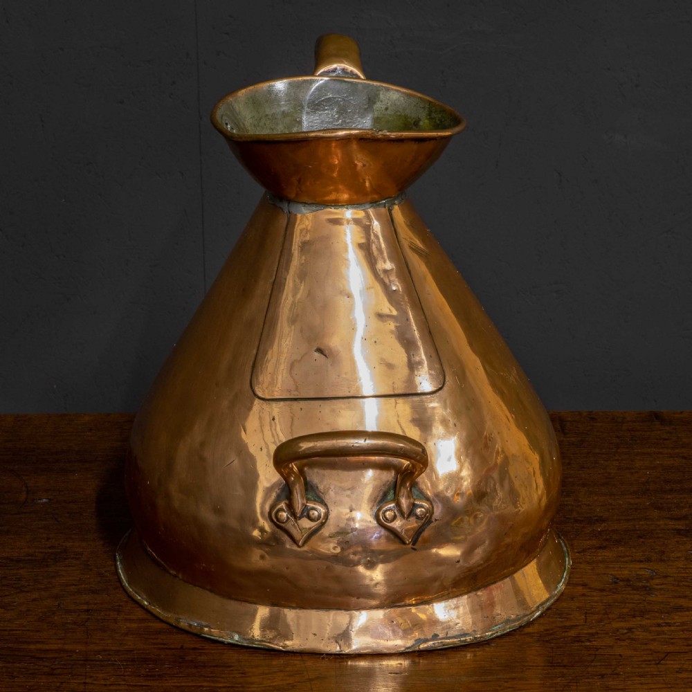 Victorian Copper Harvest Flagon View IV