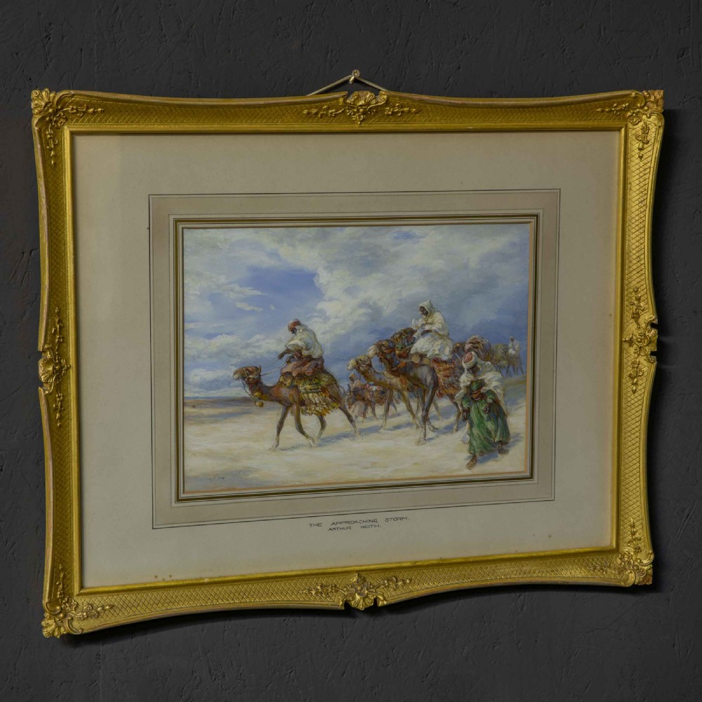 Pair Of Watercolours By Arthur Keith View VI