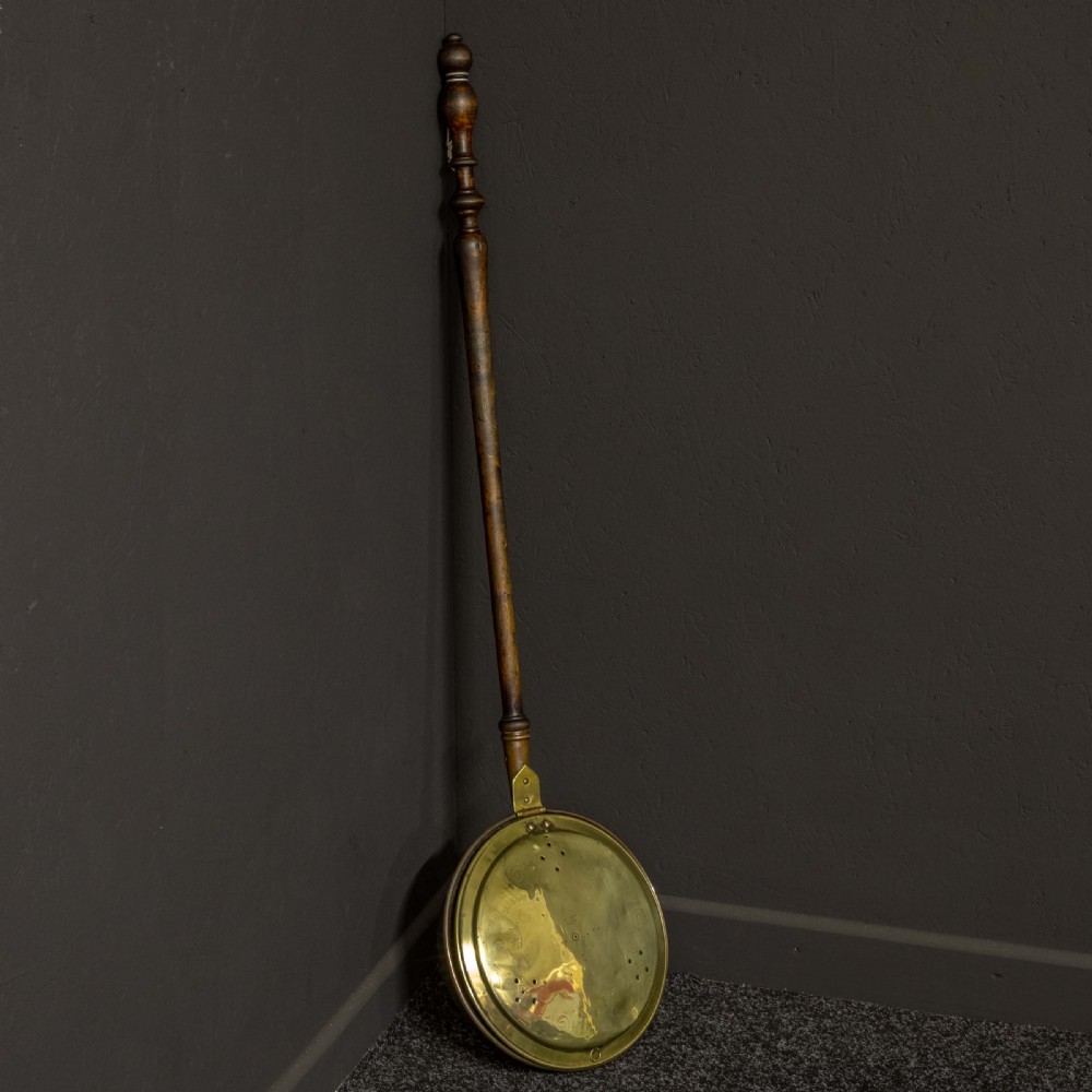 Victorian Brass Warming Pan
