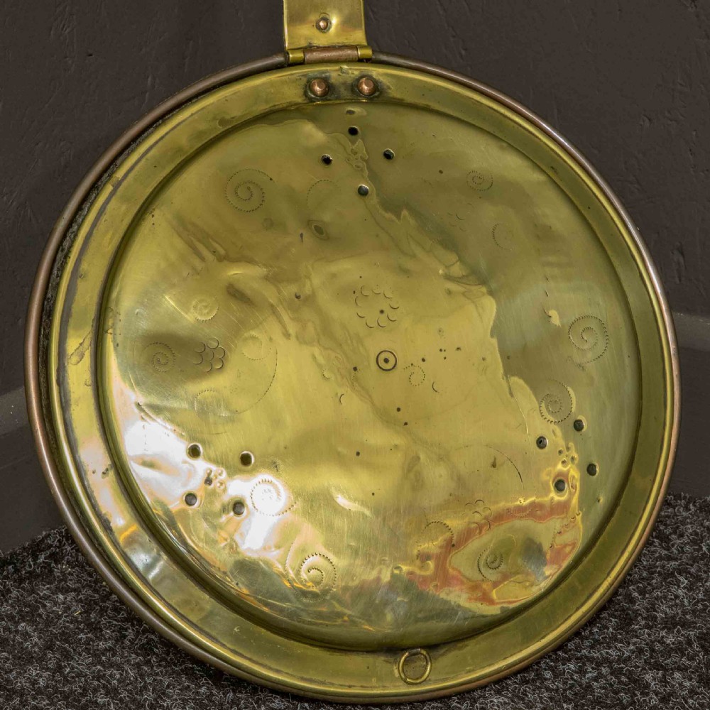 Victorian Brass Warming Pan View IV