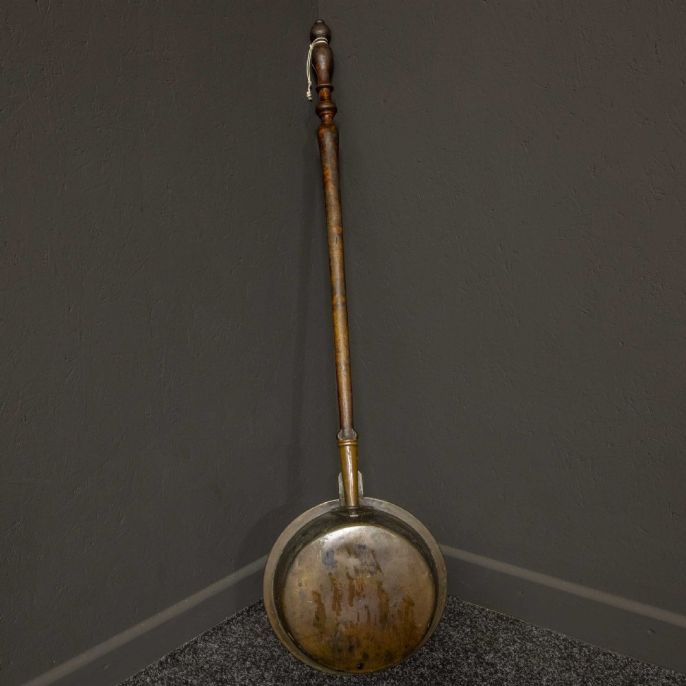 Victorian Brass Warming Pan View V