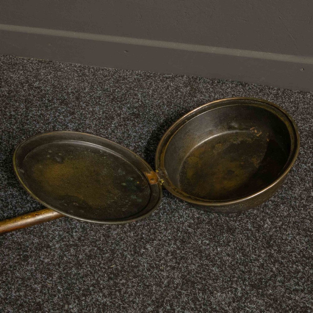 Victorian Brass Warming Pan View VIII