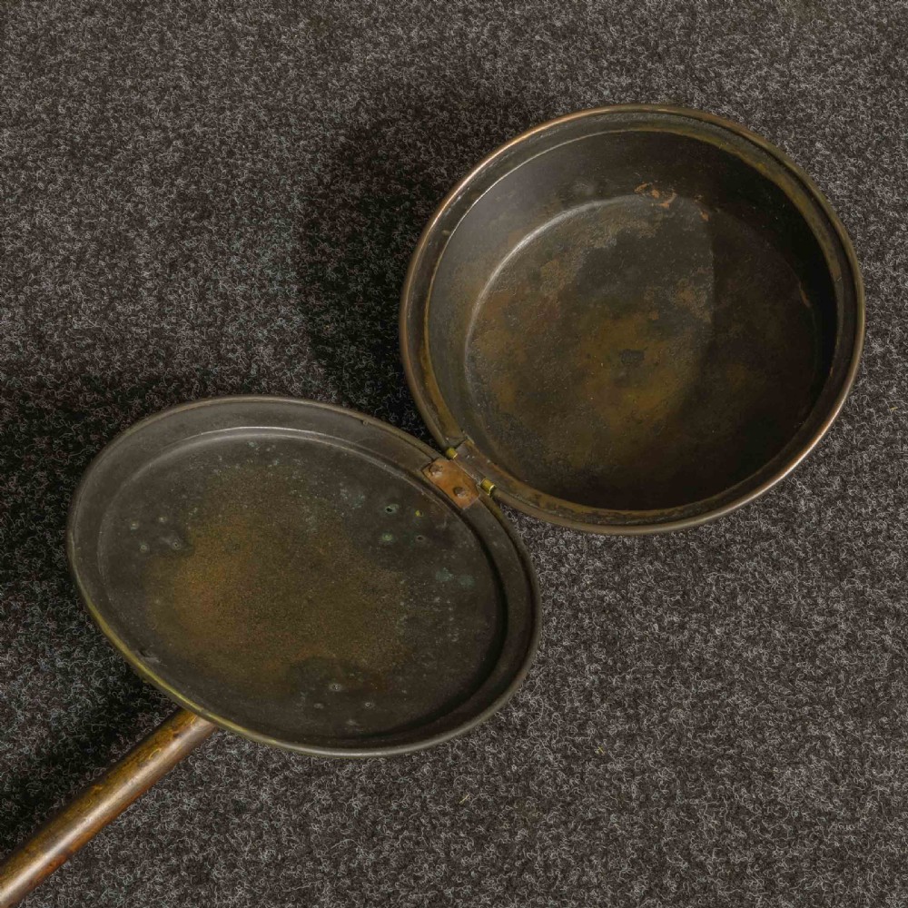 Victorian Brass Warming Pan View IX