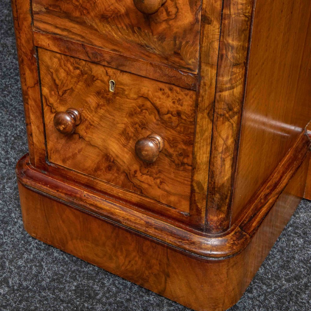 Mid Victorian Burr Walnut Dressing Table View IX
