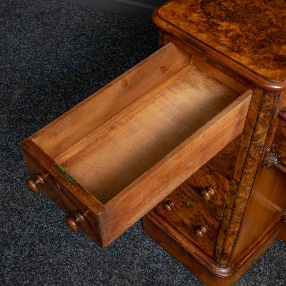Mid Victorian Burr Walnut Dressing Table View XVIII