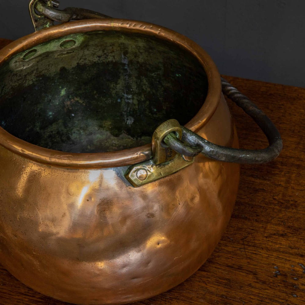 Victorian Copper Cooking Pot View IV