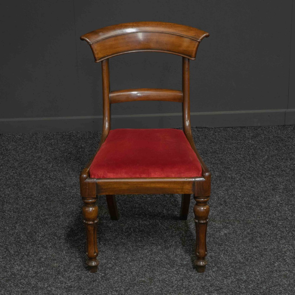 Set of Six William IV Mahogany Chairs View II