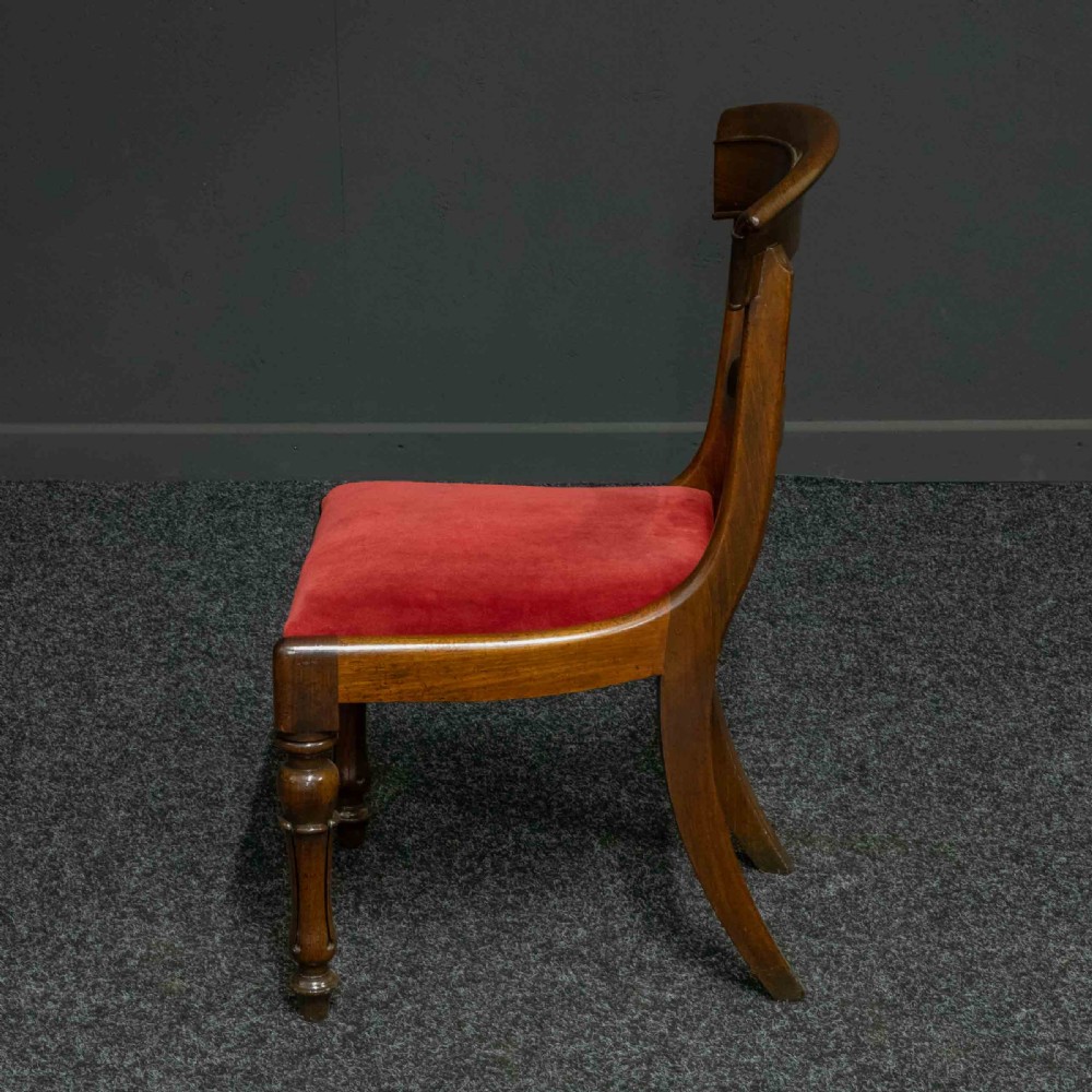 Set of Six William IV Mahogany Chairs View III