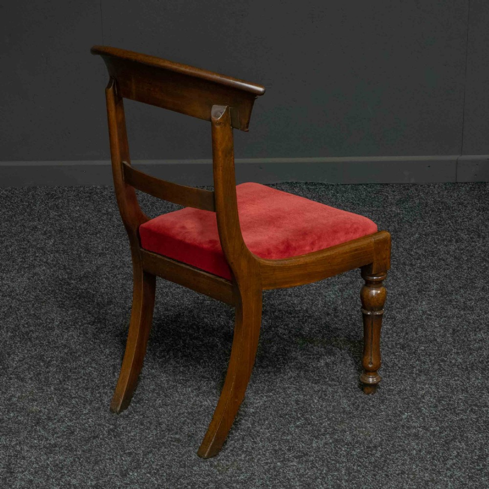 Set of Six William IV Mahogany Chairs View IV
