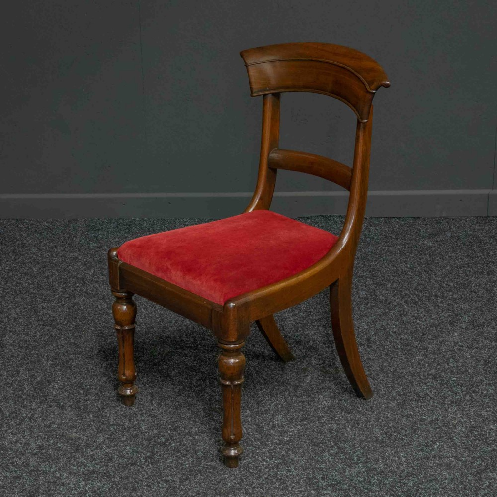 Set of Six William IV Mahogany Chairs View VI