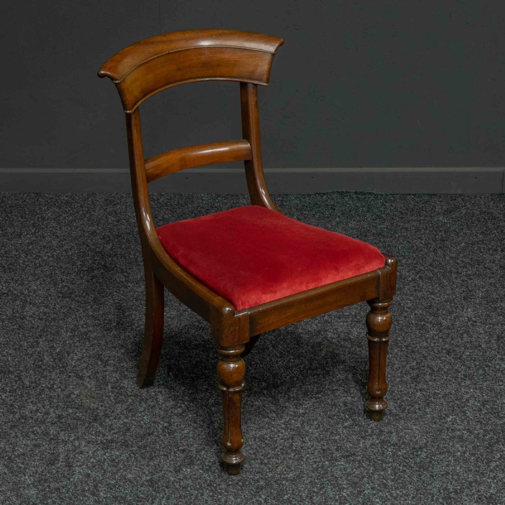 Set of Six William IV Mahogany Chairs View VII