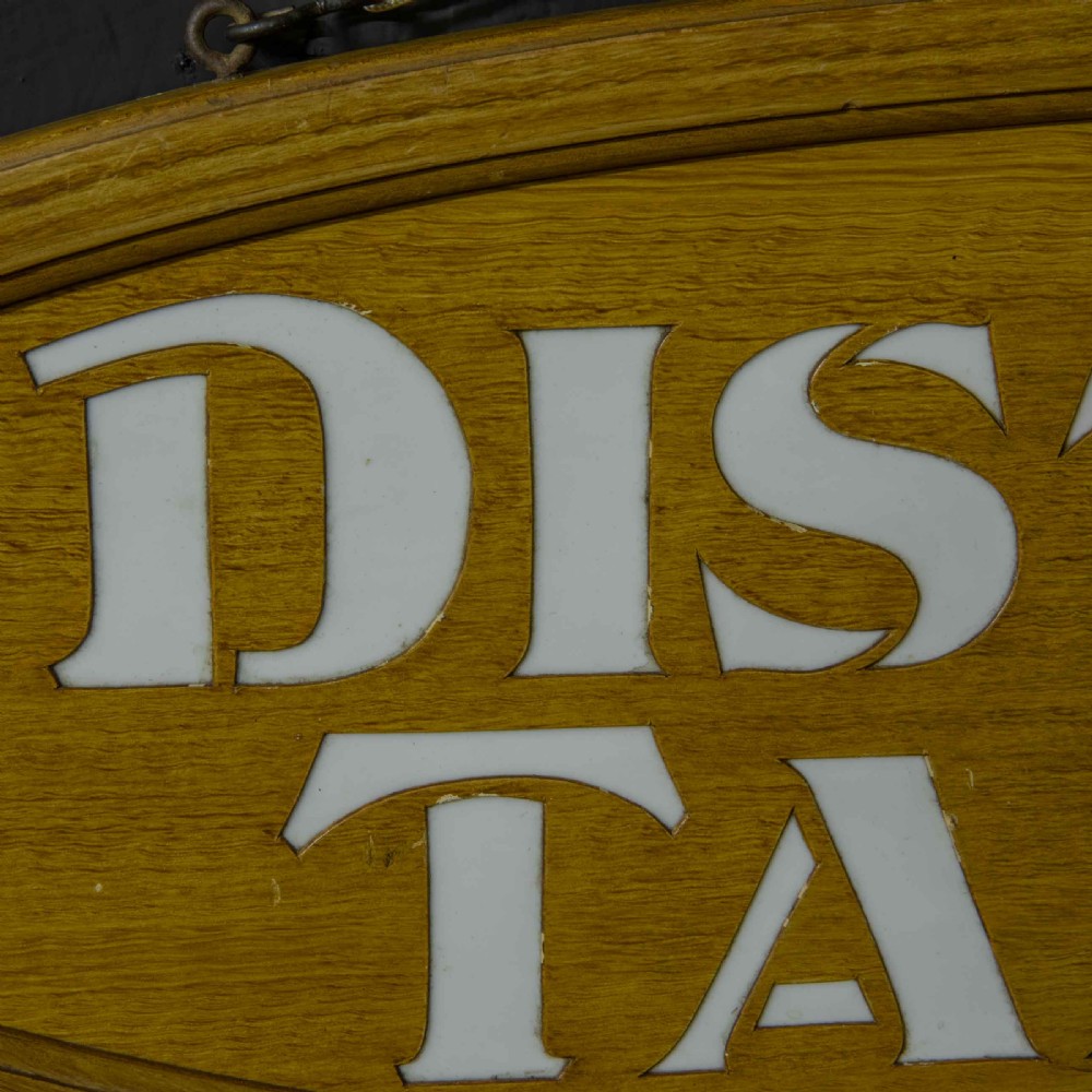 Pair of Edwardian Oak Framed Tailors Signs View IX