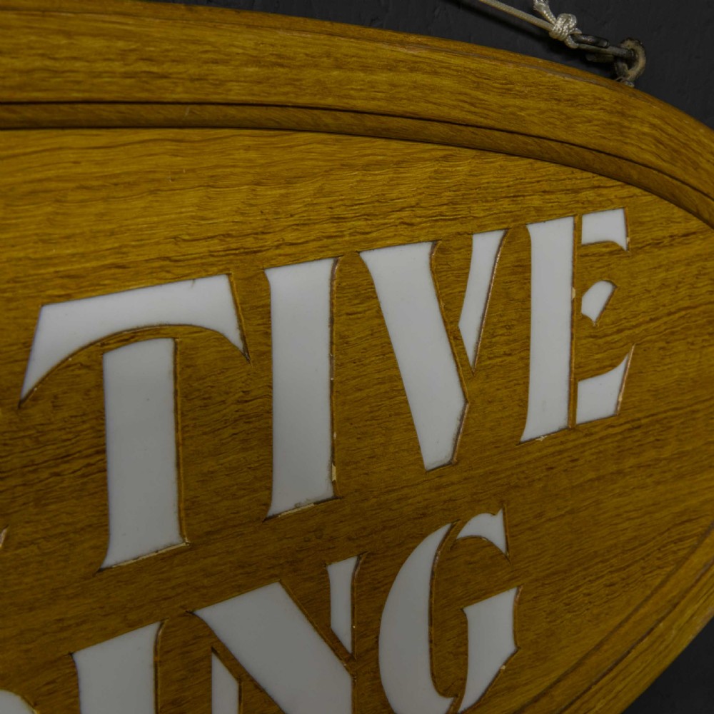 Pair of Edwardian Oak Framed Tailors Signs View X