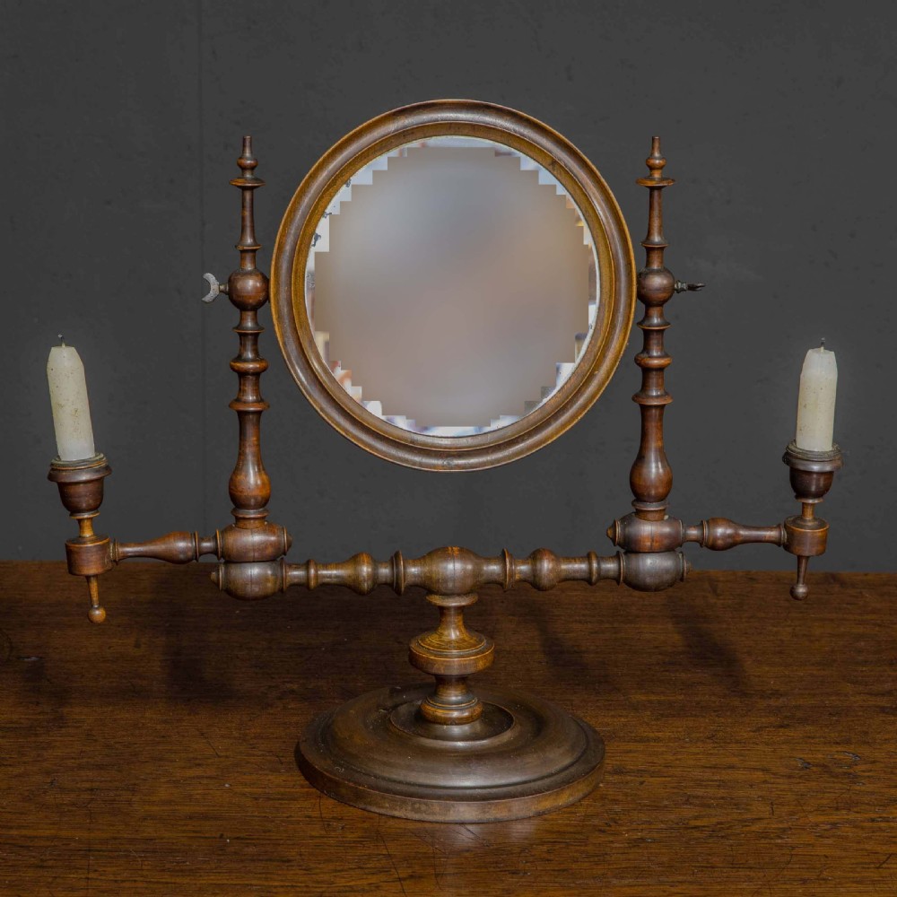 Georgian Mahogany Toilet Mirror View III