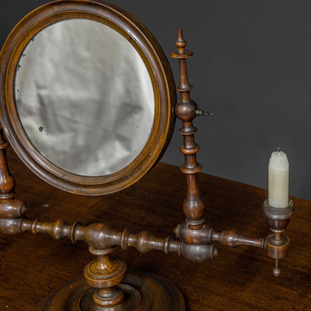 Georgian Mahogany Toilet Mirror View VII