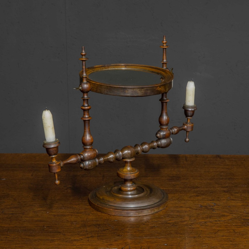Georgian Mahogany Toilet Mirror View X