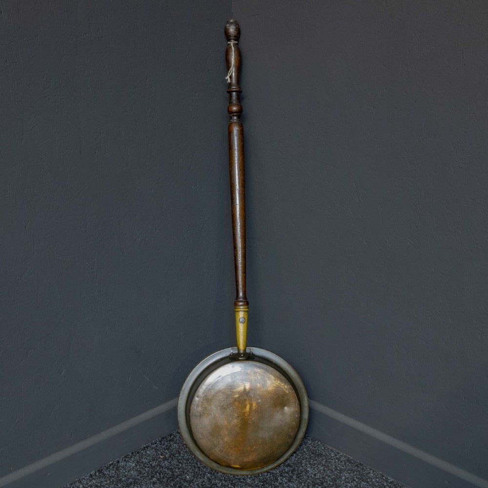Victorian Brass Warming Pan View V