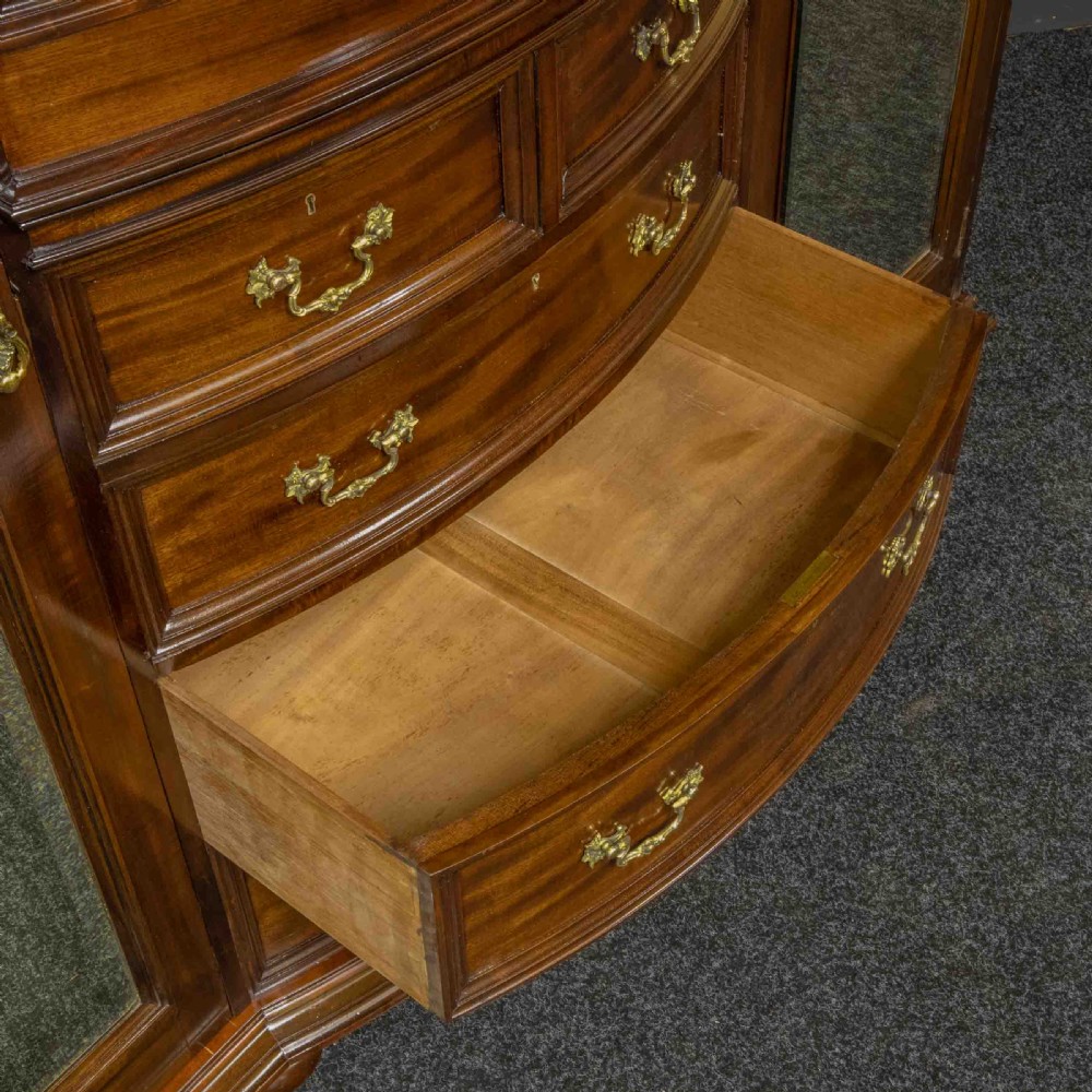 Victorian Mahogany Wardrobe View II