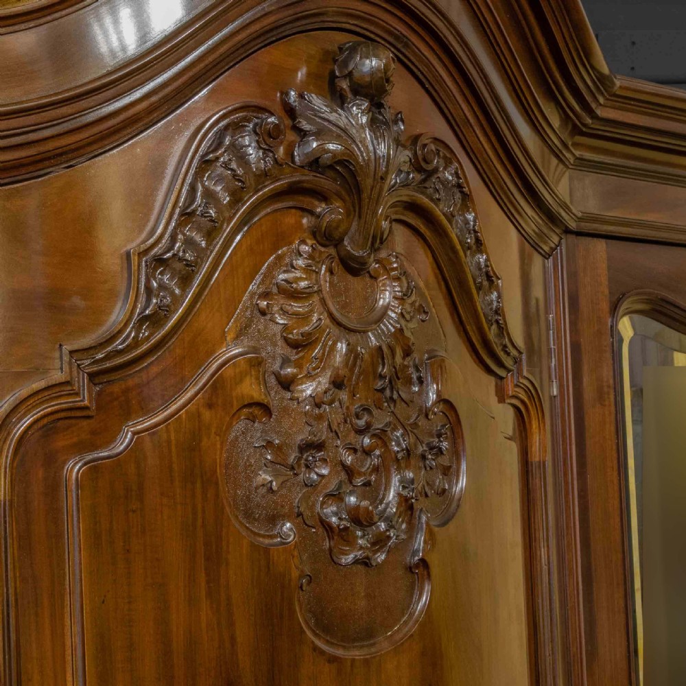 Victorian Mahogany Wardrobe View III