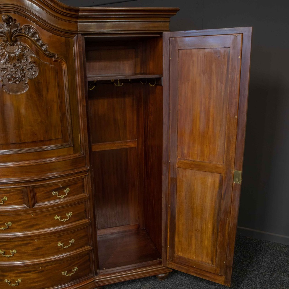 Victorian Mahogany Wardrobe View VII