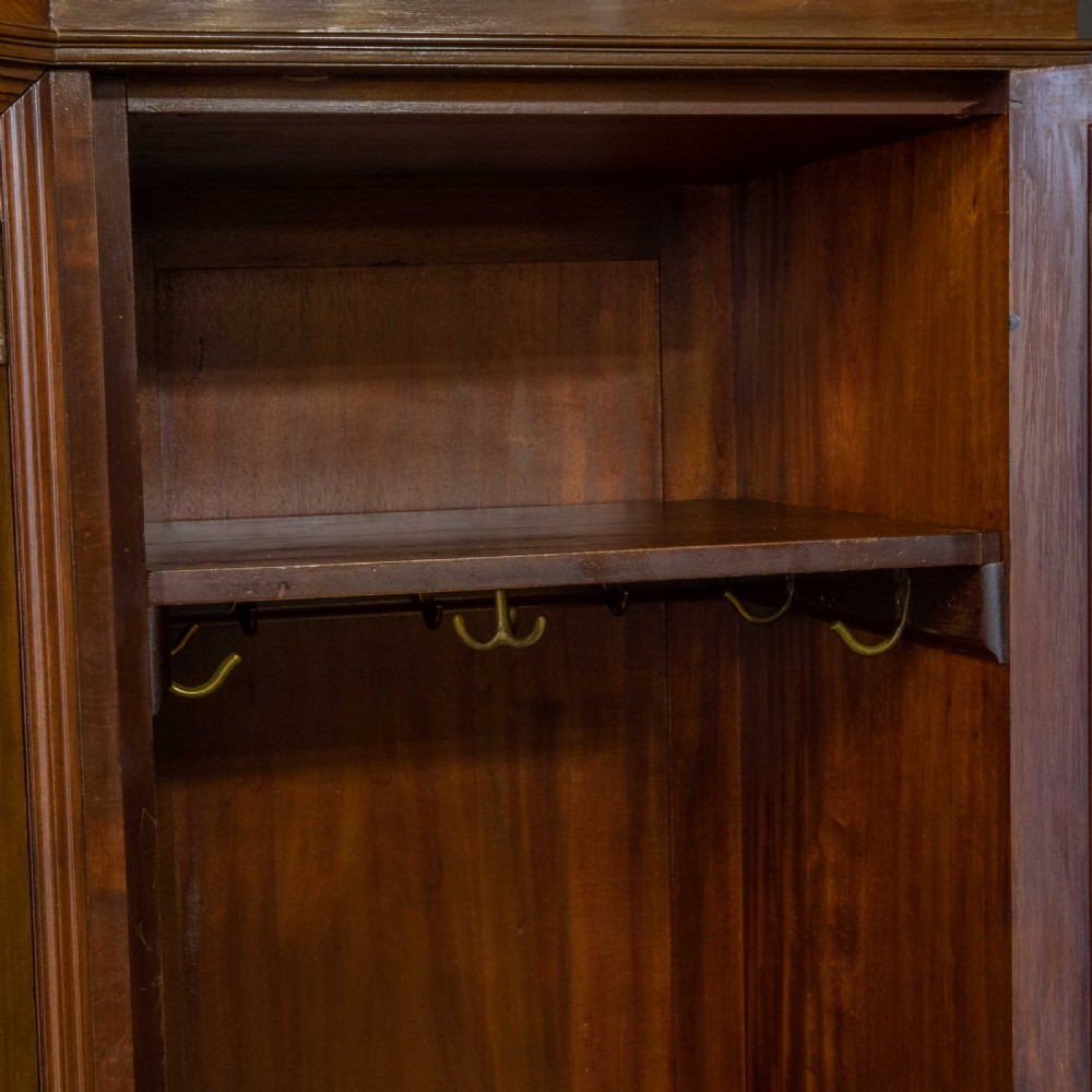 Victorian Mahogany Wardrobe View VIII