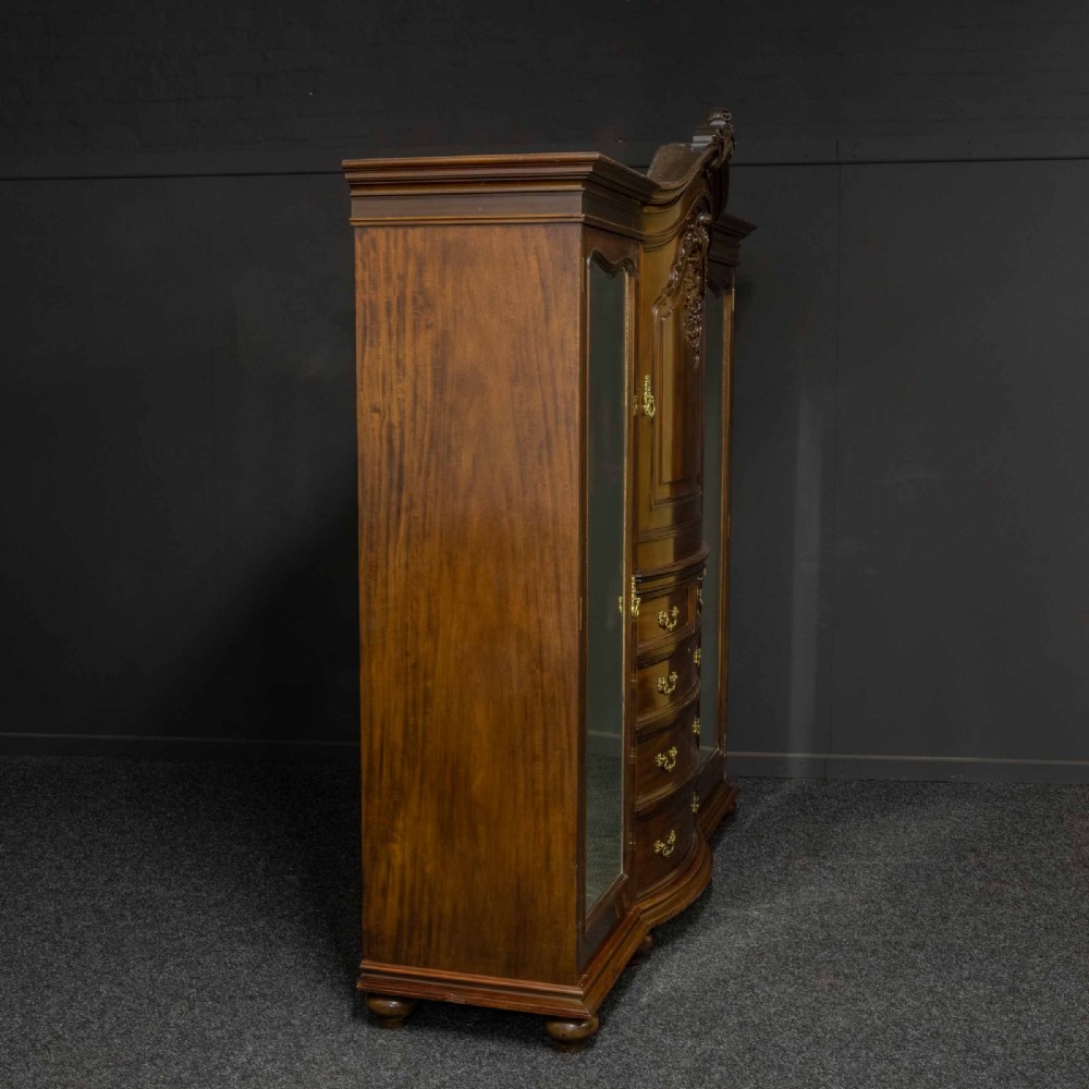 Victorian Mahogany Wardrobe View XIII