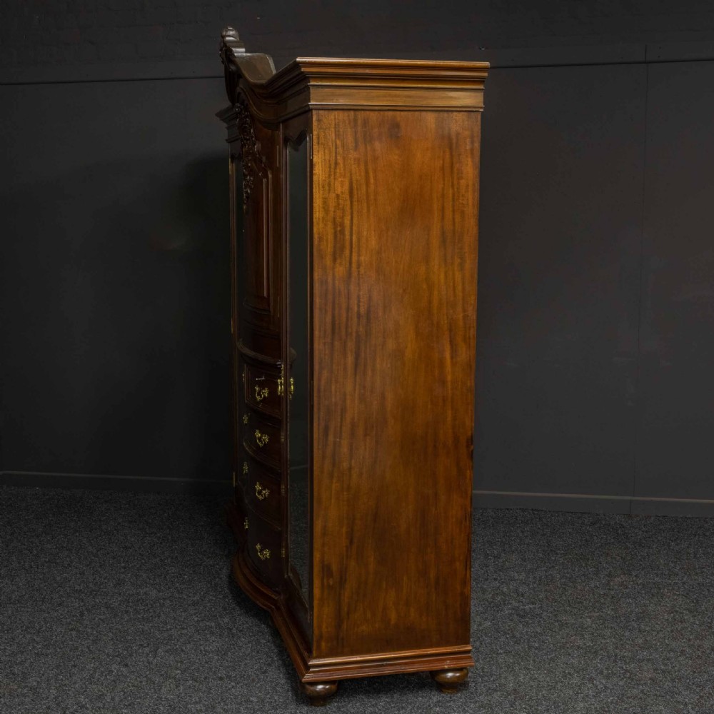 Victorian Mahogany Wardrobe View XVI