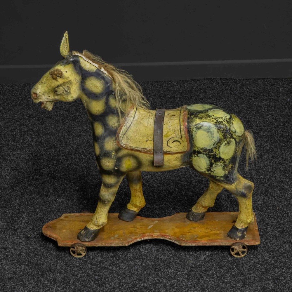 Victorian Papier Mache Mule