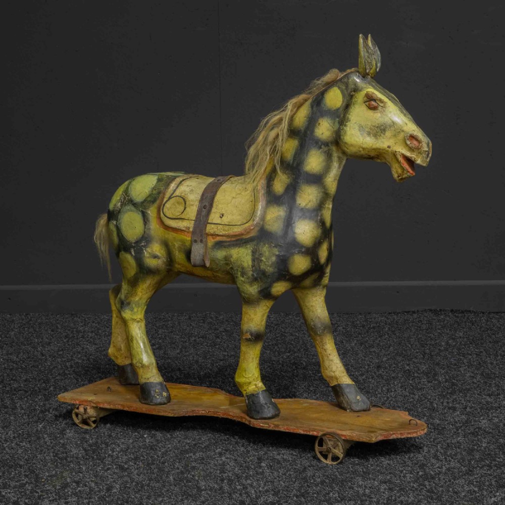 Victorian Papier Mache Mule View II
